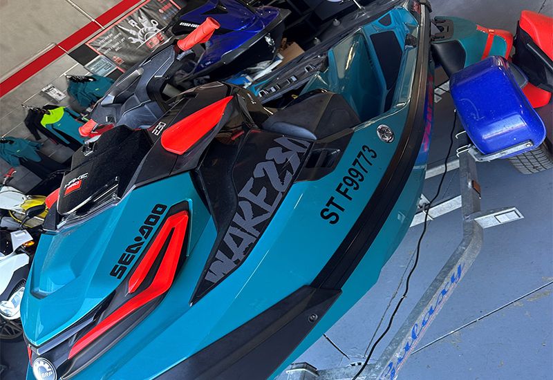Vente de jet ski et de motos près de Montpellier